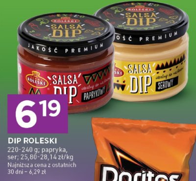 Dip Roleski papryka, ser promocja w Stokrotka