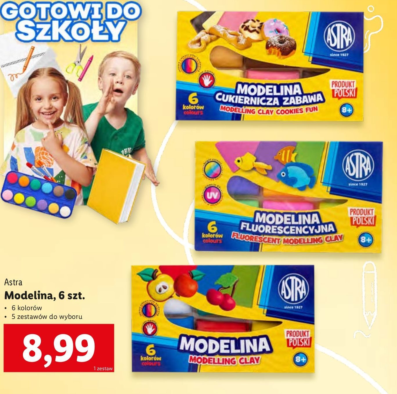 Modelina cukiernicza Astra promocja