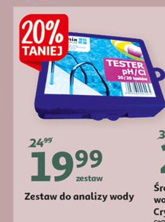 Zestaw do analizy wody Miralux promocja