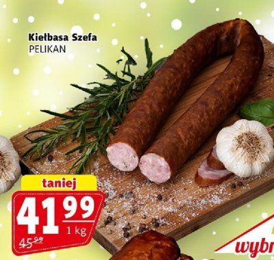 Kiełbasa Szefa Pelikan promocja w Prim Market