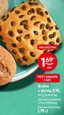 Bułka z dynią XXL promocja w Żabka