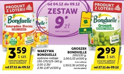 Groszek Bonduelle promocja w Euro Sklep