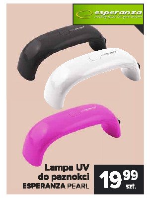 Lampa uv do paznokci pearl ebn003v fioletowa Esperanza promocja