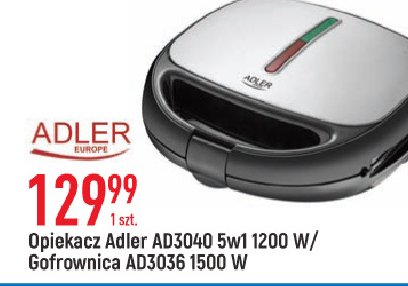 Gofrownica ad 3036 Adler promocja