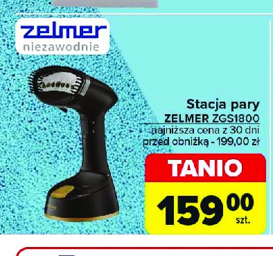 Parownica do ubrań zgs1800 Zelmer promocja