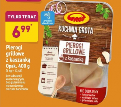 Pierogi grillowe z kaszank膮 Aro promocja