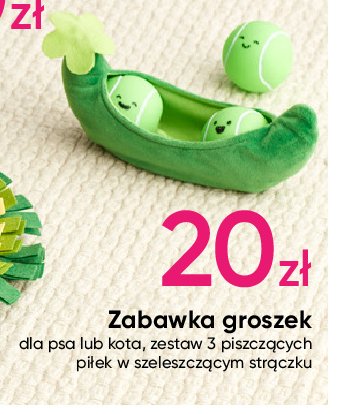 Zabawka dla psa groszek promocja