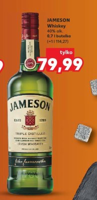 Whiskey JAMESON promocja w Kaufland