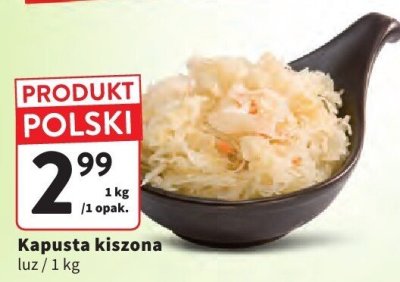Kapusta promocja w Intermarche