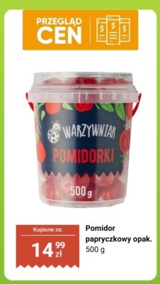 Pomidor papryczkowy opak. 500 g promocja w Biedronka