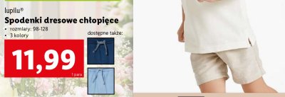 Spodenki chłopięce Lupilu promocja