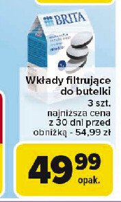 Wkład do butelek Brita fill&go active Brita fill&enjoy promocja w Carrefour