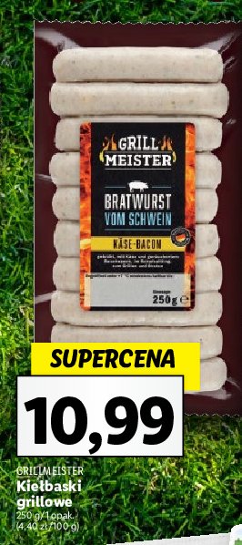 Kie艂baski grillowe Grill meister promocja