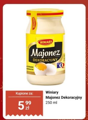 Majonez Dekoracyjny promocja w Biedronka