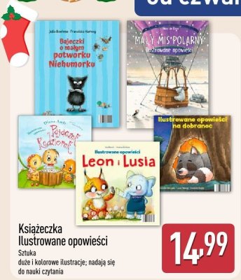 Książeczka Ilustrowane opowieści Aldi promocja w Aldi