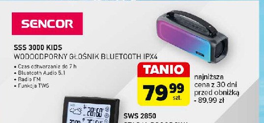 Głośnik kids sss 3000 Sencor promocja w Carrefour