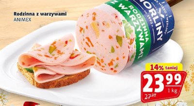 Rodzinna z warzywami ANIMEX promocja w Prim Market