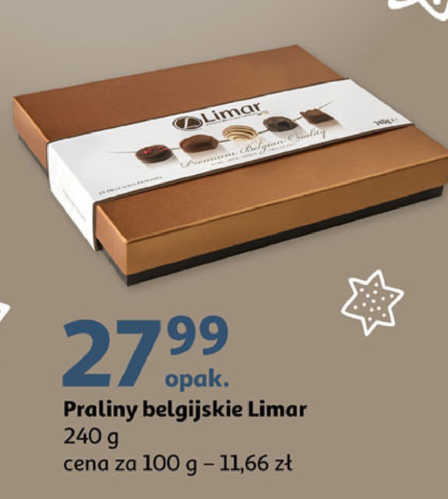 Praliny lux Limar Chocolaterie limar promocja