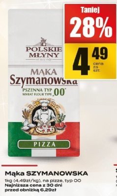 Mąka SZYMANOWSKA promocja w Supeco