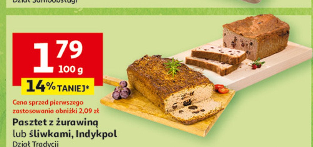 Pasztet ze 艣liwkami Indykpol promocja
