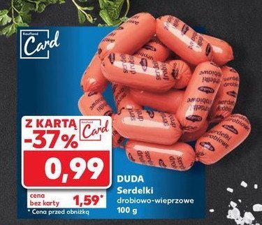 Serdelki drobiowo-wieprzowe Silesia duda promocja