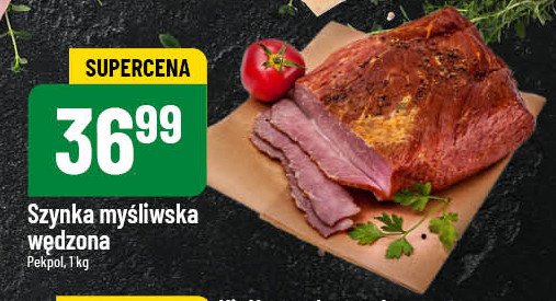 Szynka myśliwska wędzona Pekpol promocja