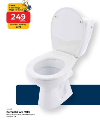 Kompakt WC MITO promocja w PSB Mrówka