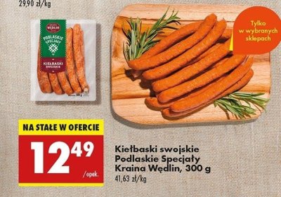 Kie艂baski swojskie Kraina w臋dlin podlaskie specja艂y promocja