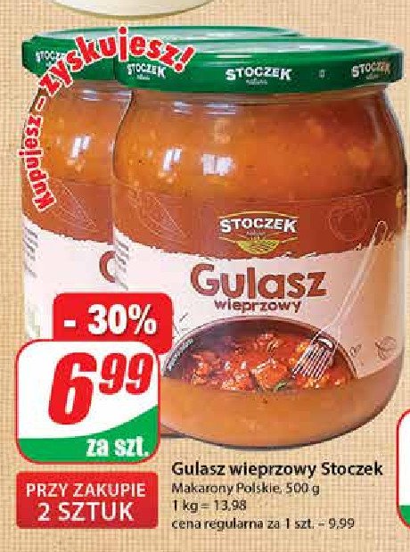 Gulasz węgierski wieprzowy Stoczek promocja
