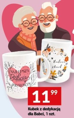 Kubek z dedykacją dla Babci, 1 szt. promocja w Twój Market