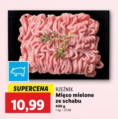 Mi臋so mielone ze schabu Rze藕nik codzienna dostawa promocja