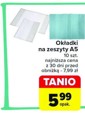 Okładka na zeszyt a5 promocja