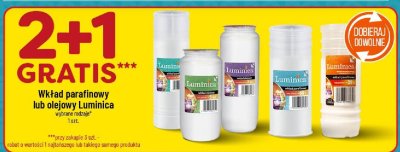 Wkład parafinowy lub olejowy Luminica wybrane rodzaje promocja w POLOmarket