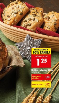 Bułka z dynią  promocja w Biedronka