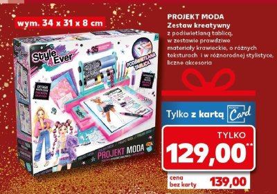 Zestaw kreatywny PROJEKT MODA Style 4 Ever promocja w Kaufland