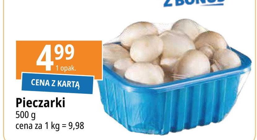 Pieczarki promocja w Leclerc