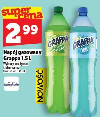 Napój gazowany Grappa 1,5L promocja w TOPAZ
