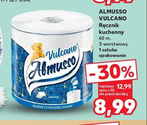 Ręcznik papierowy vulcano Almusso promocja