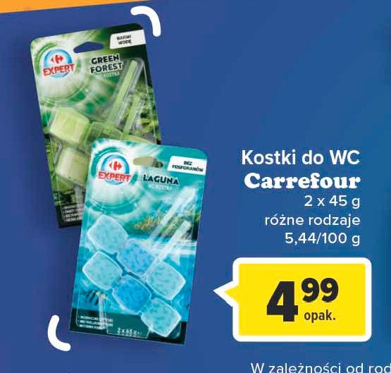 Kostka do wc laguna Carrefour promocja