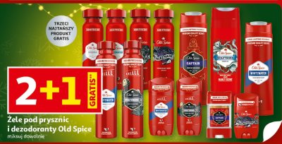 Żele pod prysznic i dezodoranty Old Spice, miksuj dowolnie promocja w Auchan