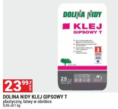 Klej DOLINA NIDY KLEJ GIPSOWY T plastyczny, łatwy w obróbce promocja w Merkury Market