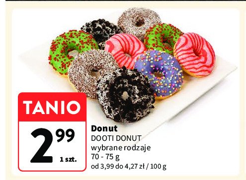 Donut DOOTI DONUTS promocja