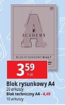 Blok rysunkowy a4 Interdruk promocja