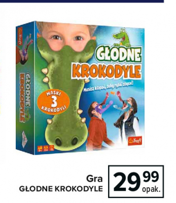 Gra g艂odne krokodyle Trefl promocja