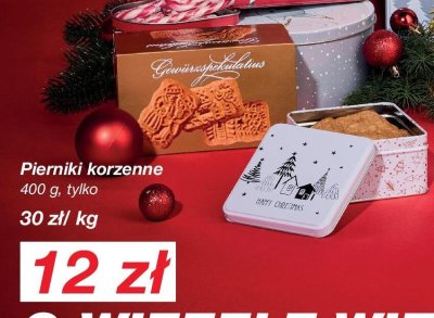 Pierniki korzenne 400 g KiK promocja w KiK