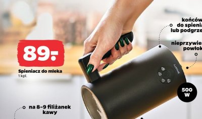 Spieniacz do mleka promocja w Netto