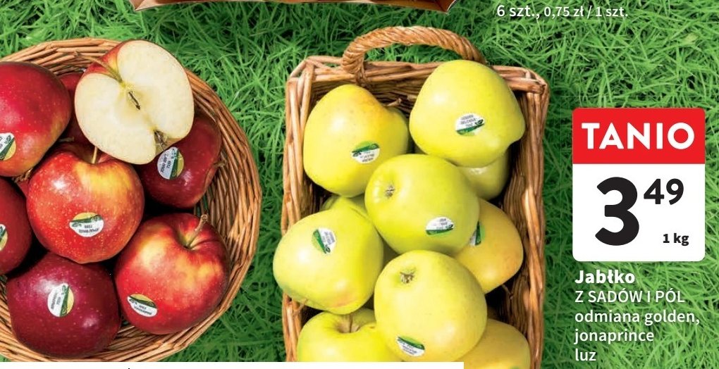 Jabłka jonaprince Z sadów i pól promocja