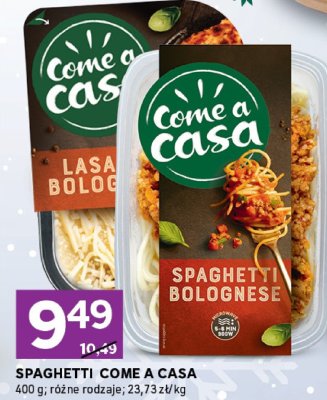 Spaghetti Come a Casa Spaghetti Bolognese promocja w Stokrotka