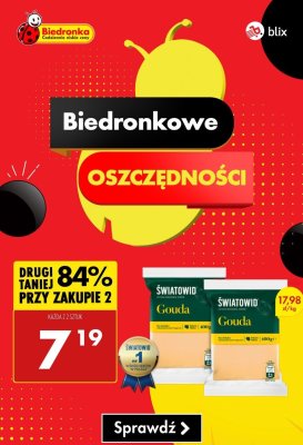 Ser Gouda promocja w Biedronka