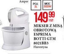 Mikser z mis膮 obrotow膮 gtm-8021bb3 Botti electronic promocja